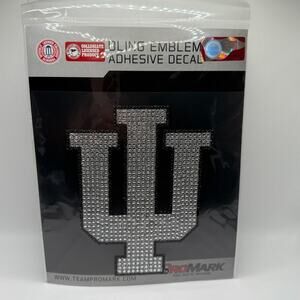 Team Promark Indiana University Hoosiers Bling Adhesive Decal Auto Rhinestones